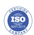 ISO 9001:2015 certified company logo