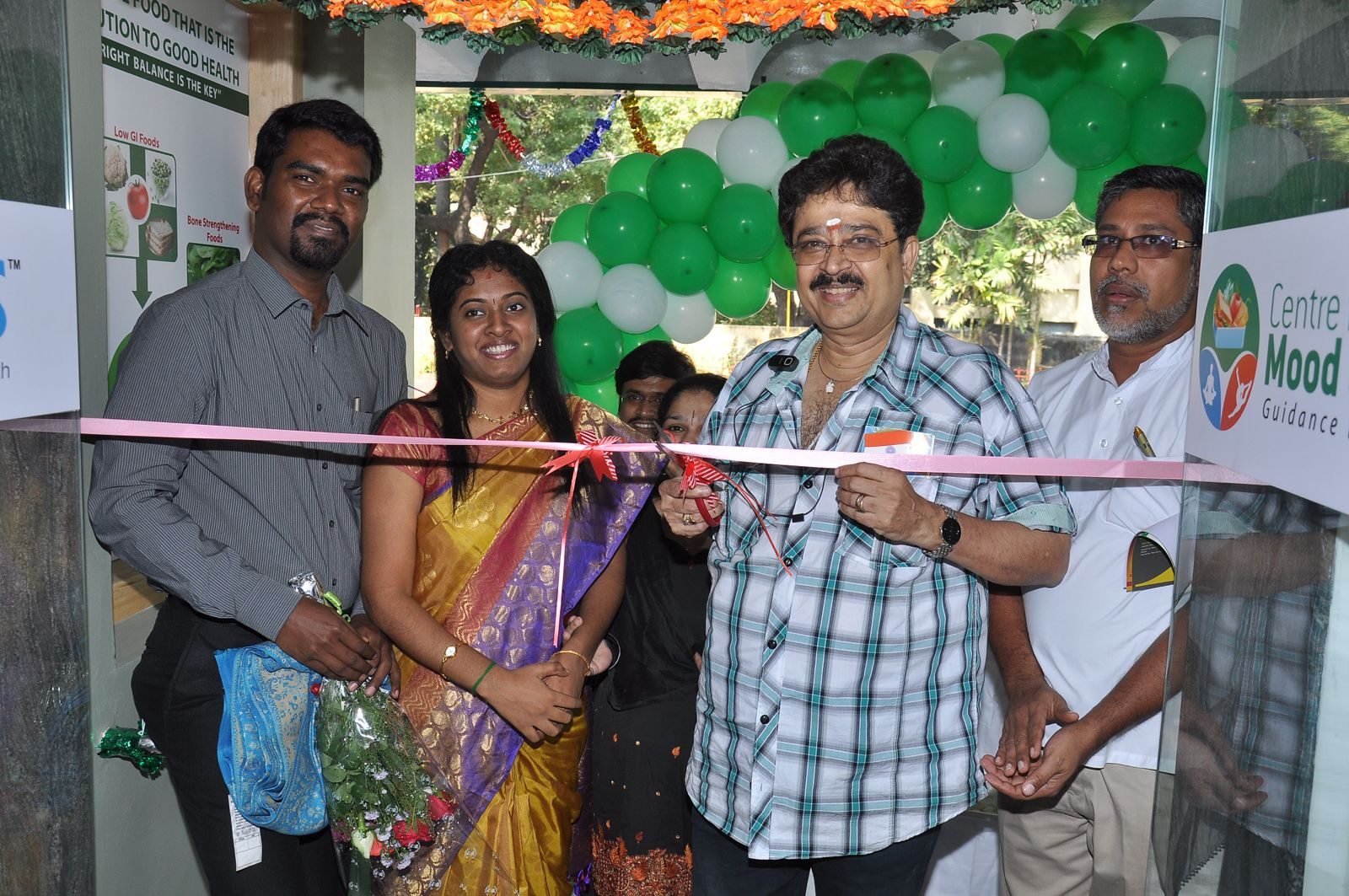 Ribbon-cutting inauguration of the Centre for Food, Mood & Exercise