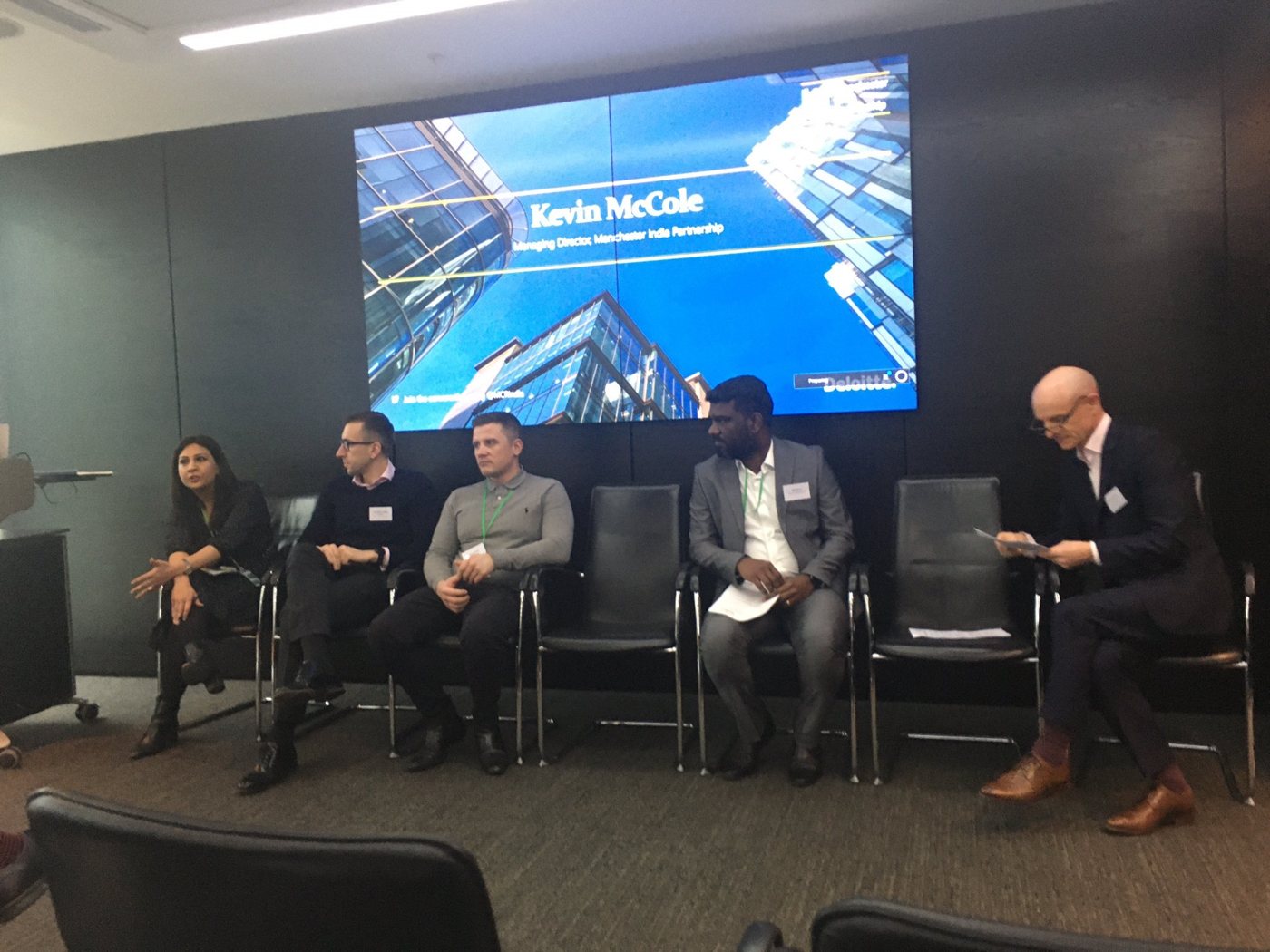 Panellists at The Digital Opportunity discussion in Manchester