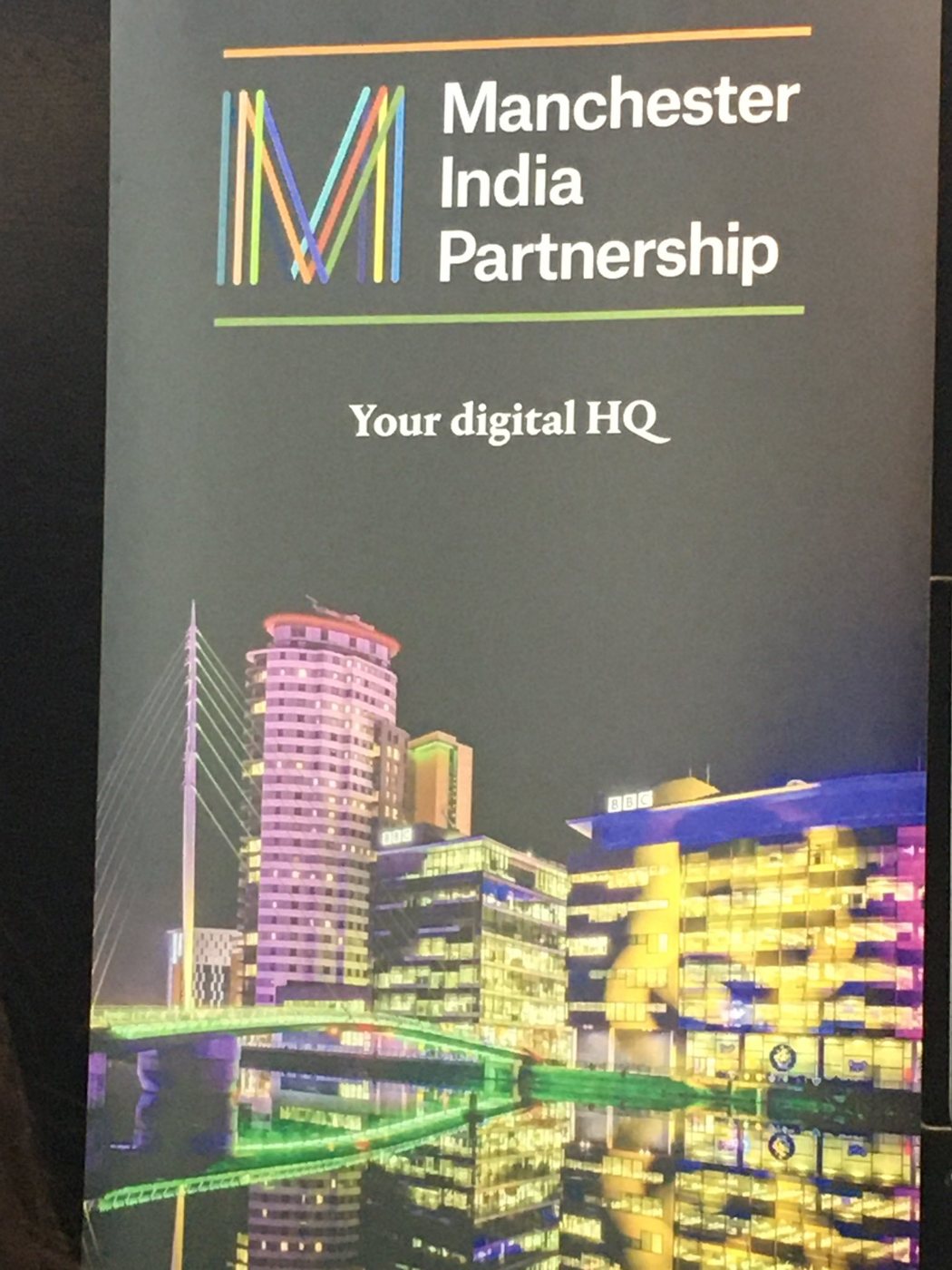 Manchester India Partnership banner: Your digital HQ